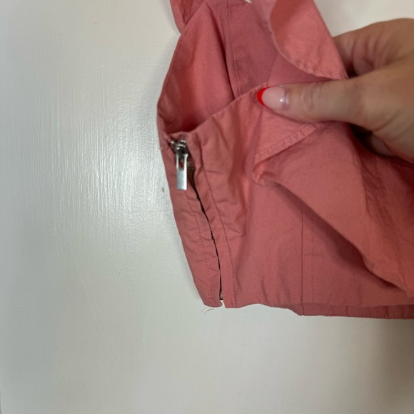 Aritzia Wilfred Sandrine Ruffle Poplin Cotton Crop Top - Picture 6 of 8